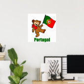 Portugal Teddy Bear Poster (Heimbüro)