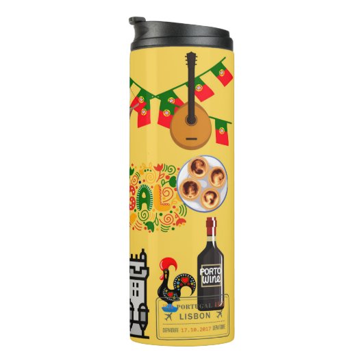 Portugal Thermosbecher (Nach rechts gedreht)