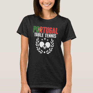 Portugal Tischtennis Portugal Ping Pong Supplement T-Shirt