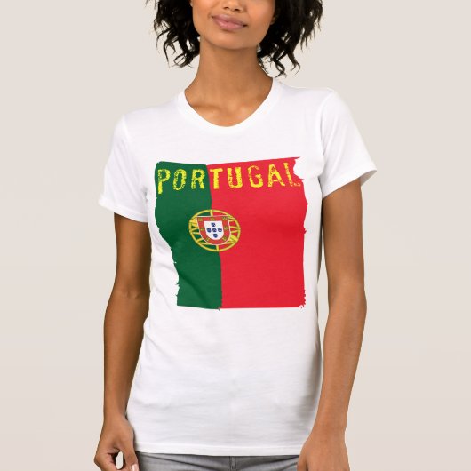Portugal-Trägershirt T-Shirt (Vorderseite)