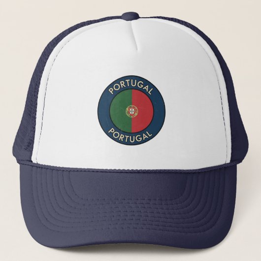 Portugal Truckerkappe (Vorderseite)