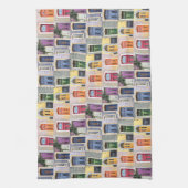 Portugal Türen Geschirrtuch (Vertikal)