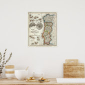 Portugal und Kap Verde Poster (Küche)