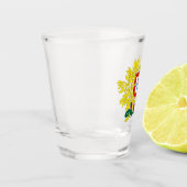 Portugal und Portugiesisches Wappen, Flagge/Party Schnapsglas (Links)