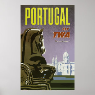 Portugal - Vintage Travel Poster