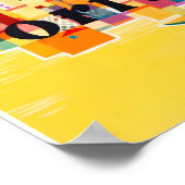 Portugal Vintage Travel Poster wiederhergestellt (Ecke)