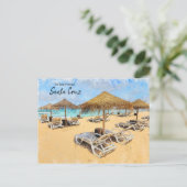 Portugal von Santa Cruz Palapa Postkarte (Stehend Vorderseite)