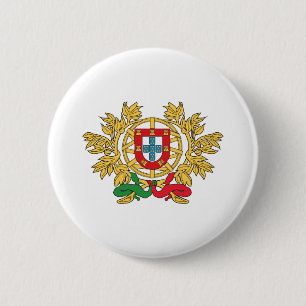 Portugal-Wappen Button
