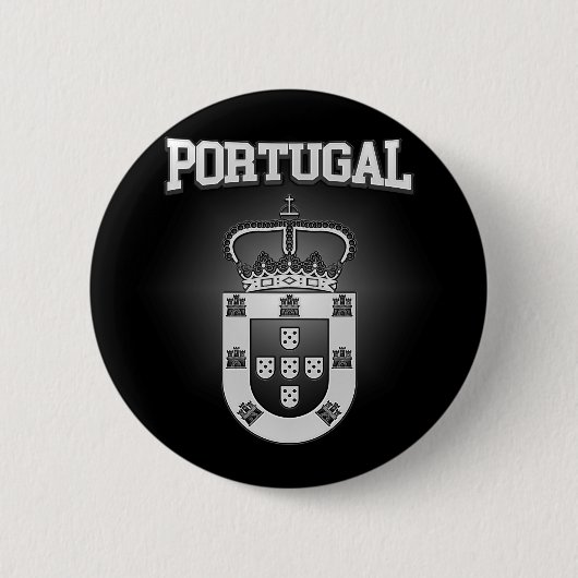 Portugal-Wappen Button (Vorderseite)