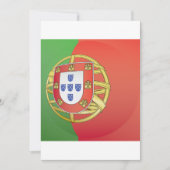 Portugal Wappen Einladung (Vorderseite)
