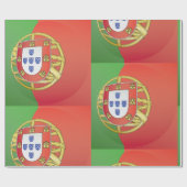 Portugal Wappen Geschenkpapier (Flach)