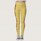 Portugal Wappen Ladys Leggings (Vorderseite)