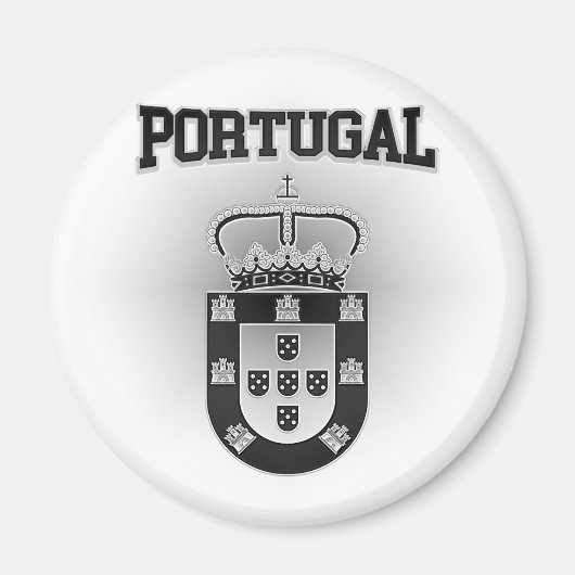 Portugal-Wappen Magnet (Vorne)