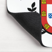 Portugal-Wappen Mousepad (Ecke)
