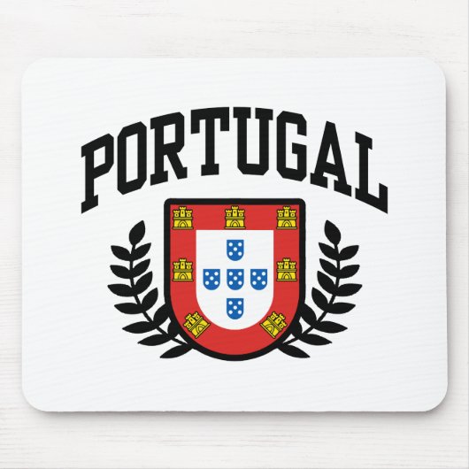 Portugal-Wappen Mousepad (Vorne)