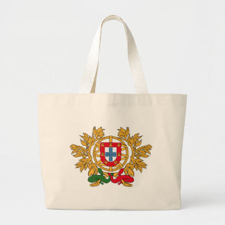 Portugal-Wappen Taschen-Tasche Jumbo Stoffbeutel