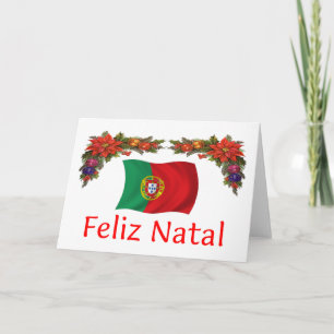 Portugal-Weihnachten Feiertagskarte