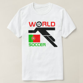 Portugal Weltfußball-T-Shirt T-Shirt