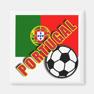PORTUGAL World Soccer Fan Tshirts Magnet