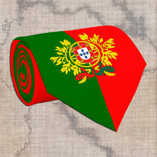 Portugale Flag & Portugal Business / Mode Krawatte