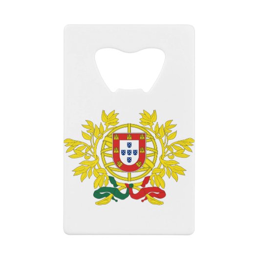 portugales Emblem Geldbeutel Flaschenöffner (Vorderseite)