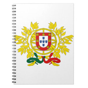 portugales Emblem Notizblock