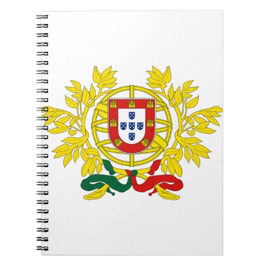 portugales Emblem Notizblock (Vorderseite)