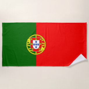 Portugalflagge Strandtuch