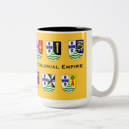 Portugalkolonialreich-Tasse Zweifarbige Tasse