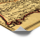 PortugalPanoramic MapPortugal Poster (Ecke)