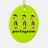 Portugeese Verzierung Keramikornament (Rechts)