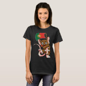 Portugese Fan Mouse T-Shirt (Vorne ganz)