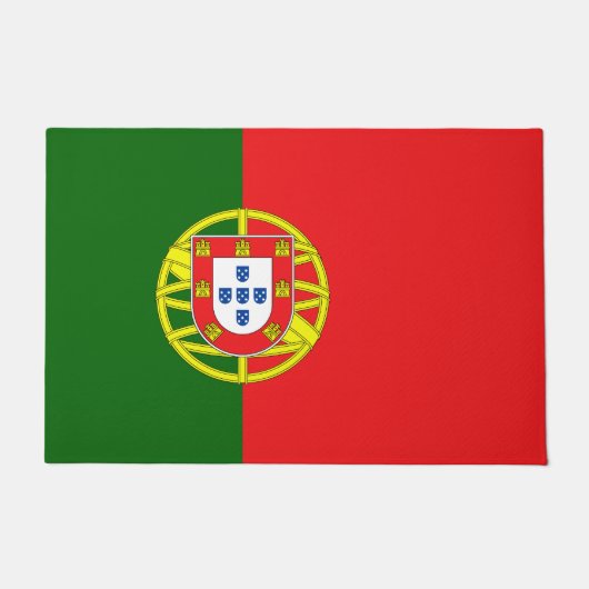 Portugese Flagge Fußmatte (Vorderseite)