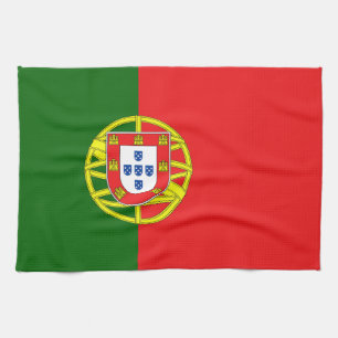 Portugese Flagge Geschirrtuch