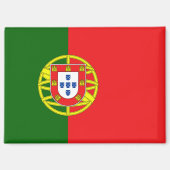 Portugese Flagge Magnet (Vorderseite)