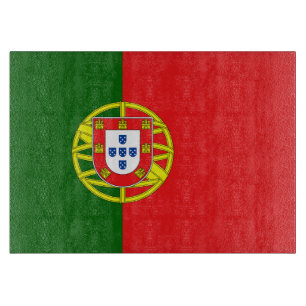 Portugese Flagge Schneidebrett