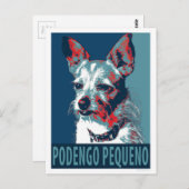 Portugese Podengo Pequeno von Hope Hogs Postkarte (Vorne/Hinten)