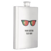 Portugese Shades benutzerdefinierte Flasche Flachmann (Rechts)