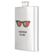 Portugese Shades benutzerdefinierte Flasche Flachmann (Links)