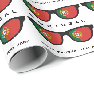 Portugese Shades-Verpackung für Sondertext und Far Geschenkpapier
