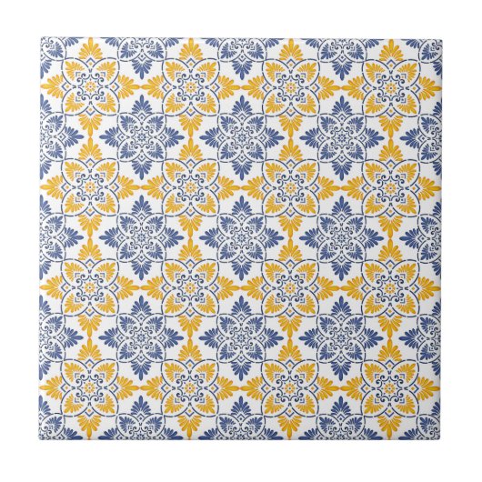 Portugese Tiles Pattern Fliese (Vorderseite)