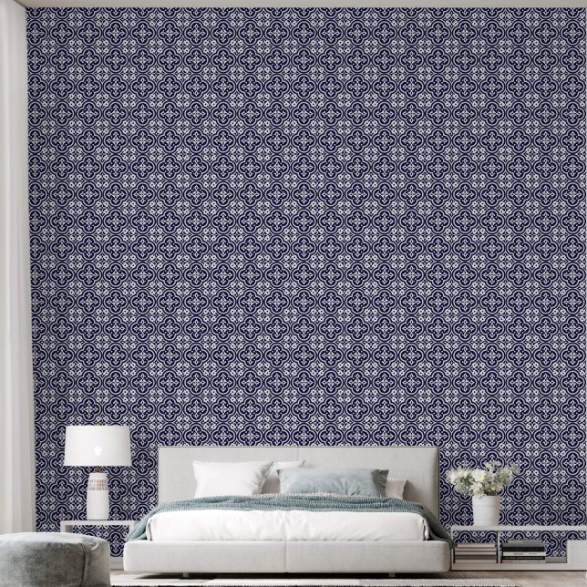 Portugese Tiles Pattern Tapete (Schlafzimmer)