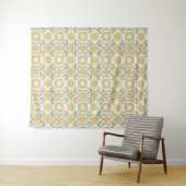 Portugese Tiles Pattern Wandteppich (Beispiel (Horizontal))