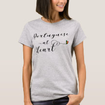 Portugiese am Herz-T-Shirt, Portugal