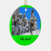 Portugiese Discoveries* Weihnachtsverzierung Keramik Ornament (Rechts)