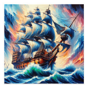 PORTUGIESE GALLEON FOTODRUCK