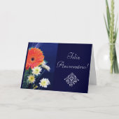 Portugiese: Geburtstag/Aniversario Karte (Vorderseite)