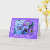 Portugiese: Mama Durchmessers DA Karte (Gelbe Blume)