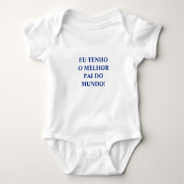 Portugiese "Pai" Babybodysuit Baby Strampler