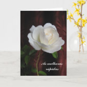 Portugiese: Wie melhoras/gut bald erhalten Karte (Gelbe Blume)